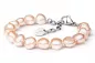 Preview: Modernes Perlenarmband rosa barock, 10-11 mm, 19,5 cm, Verschluss Stahl, Gaura Pearls, Estland Preview: Modernes Perlenarmband rosa barock, 10-11 mm, 19,5 cm, Verschluss Stahl, Gaura Pearls, Estland